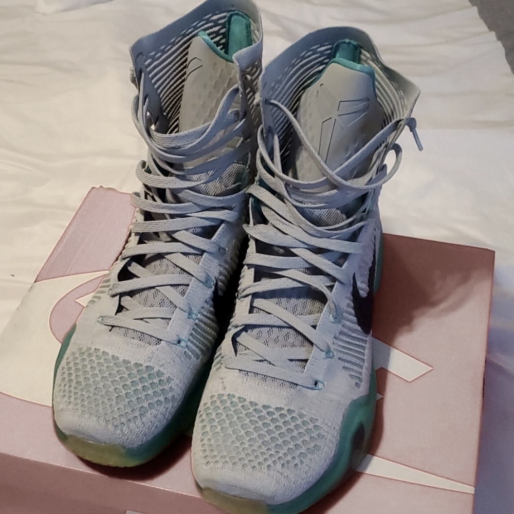 Kobe X Elite Wolf Grey Size 15